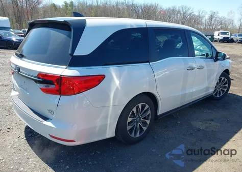 2023 Honda Odyssey Ex-L из США, поврежденный, VIN 5FNRL6H67PB038153